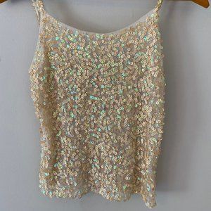 Sequin Camisole Top